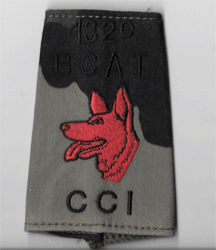 Epaulette 132° BCAT-CCI (rouge)