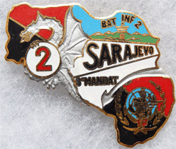 17° RGP-2° Cie-BAT INF2 -SARAJEVO