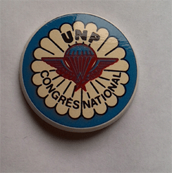 Badge Plastique UNP ( Congres National )