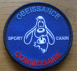 Commissaire -Sport Canin (Obeissance).