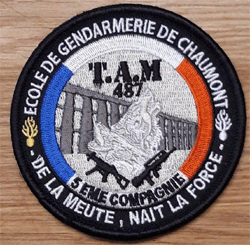 Ecole de Gendarmerie de Chaumont-5° Cie-(La Meute) 