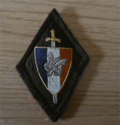 Ecusson de beret Legion Française des Combattants ww2 