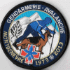 Gendarmerie Montgenevre 40 ans (Or)