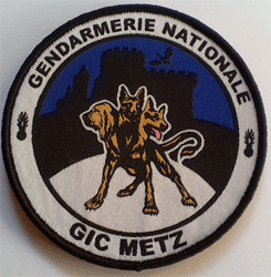 Gendarmerie Nationale- GIC Metz (Tissé).