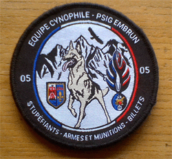 Gendarmerie Nationale- Equipe Cynophile- PSIG Embrum 05 -SAMBI (variante).