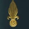 Insigne de Beret de la 13° DBLE 