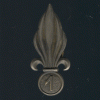 Insigne de Beret du 1° REI (argenté) 