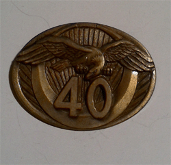 Insigne de beret Commando 40/ 63° Rima Algerie 