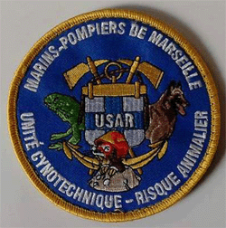Marins-Pompiers de Marseille-Unité Cyno-USAR 