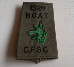 Passant d'Epaule du 132° BCAT- CFSC (Ancien Modele).