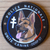 Police Nationale- Unite Canine DDSP 57 (tissé).Doubs)