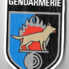 Tissu plastifié Gendarmerie National-(petit modéle) (58/90) 